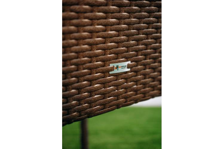 Стул плетеный Dove ReeHouse коричневый люкс-8