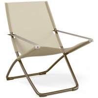 Кресло-шезлонг металлическое Snooze EMU индийский коричневый, бежевый