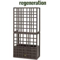 Кашпо пластиковое модульное Sipario 2 Nardi терра