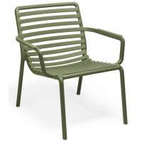 Лаунж-кресло пластиковое Doga Relax Nardi агава