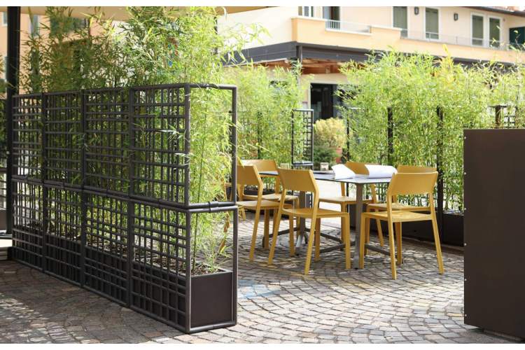 Кашпо пластиковое модульное Sipario 2 Nardi терра-5