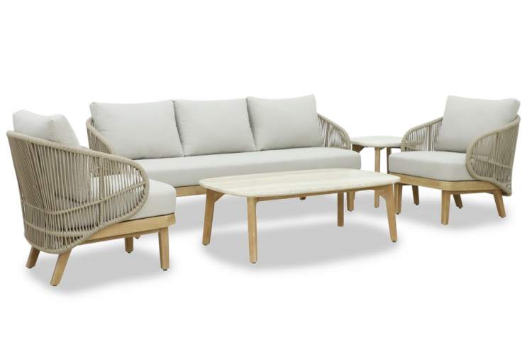 Столик кофейный Mali Tagliamento натуральный-3