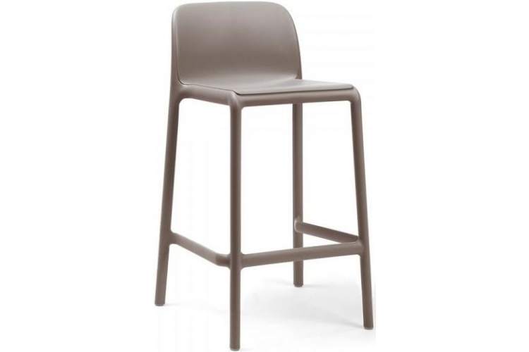 Стул пластиковый полубарный Faro Mini Nardi тортора