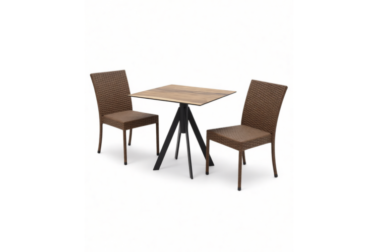 Стул плетеный Dove ReeHouse коричневый люкс-5