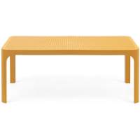 Столик пластиковый журнальный Net Table 100 Nardi горчичный