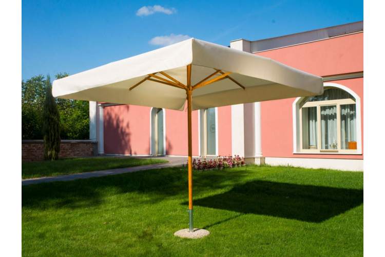 Зонт профессиональный 3х3 м Palladio Standard Scolaro натуральный, слоновая кость-7