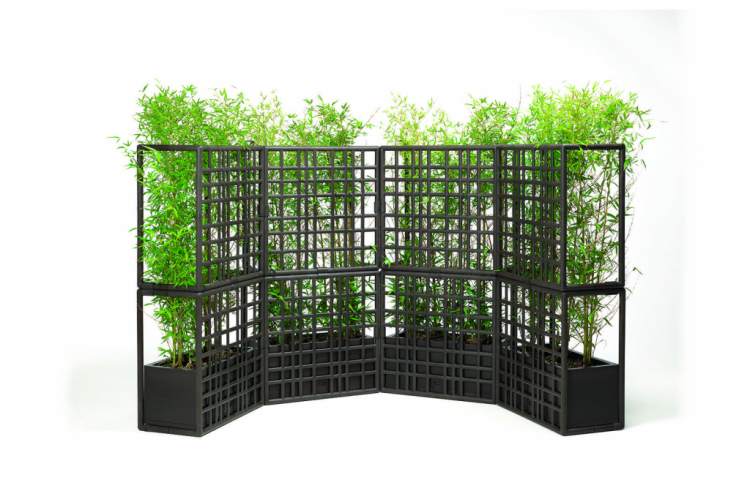 Кашпо пластиковое модульное Sipario 2 Nardi терра-3