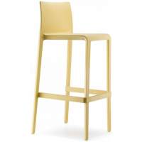 Стул пластиковый барный Volt PEDRALI желтый