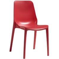 Стул пластиковый Ginevra Scab Design красный