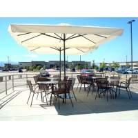 Зонт профессиональный Leonardo Telescopic Scolaro антрацит, слоновая кость