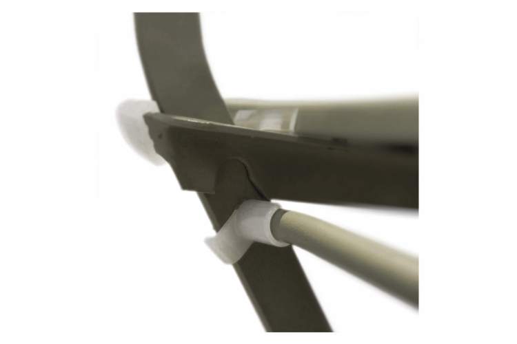 Стул металлический складной Arc en Ciel EMU зеленый-4