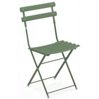 Стул металлический складной Arc en Ciel EMU зеленый