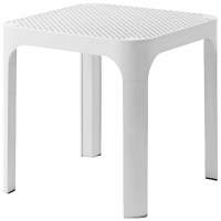 Столик пластиковый журнальный Net Table 40 Nardi белый