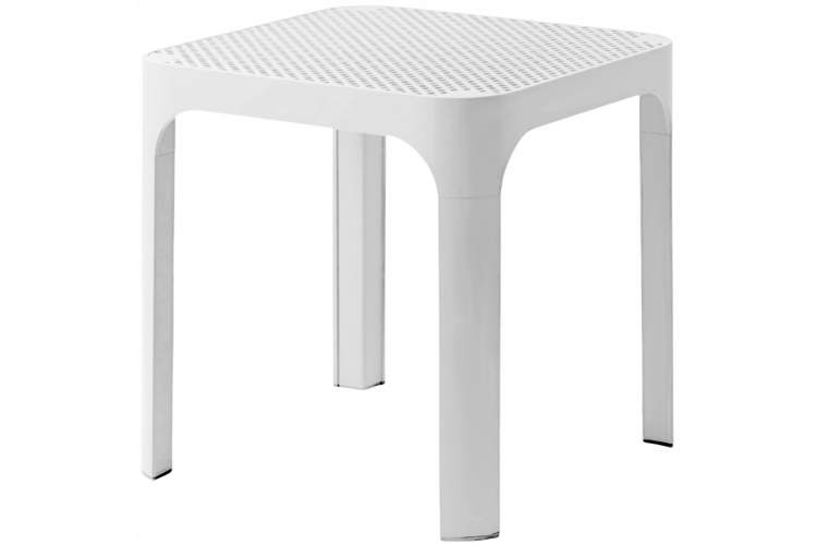 Столик пластиковый журнальный Net Table 40 Nardi белый