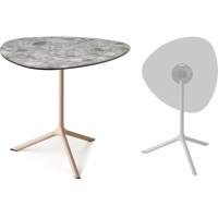 Стол ламинированный обеденный складной Tripe Maxi Folding Scab Design тортора, зернистый