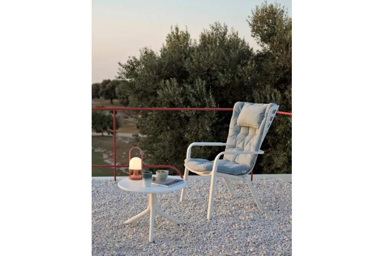 Подушка-подголовник для лаунж кресла Folio Nardi серый-7