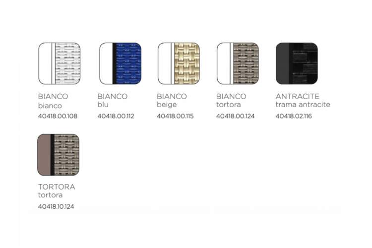 Козырек для лежака Alfa-Eden-Omega-Tropico Nardi белый, тортора-2