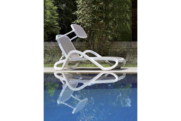 Козырек для лежака Alfa-Eden-Omega-Tropico Nardi белый, тортора-3