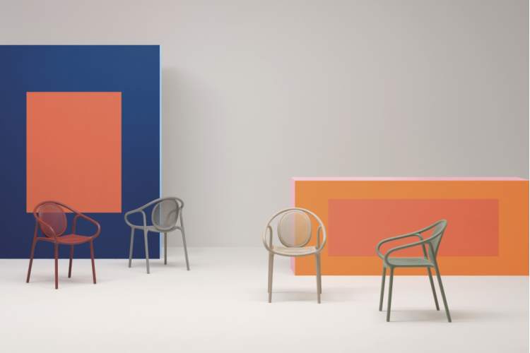 Кресло пластиковое Remind PEDRALI зеленый-7