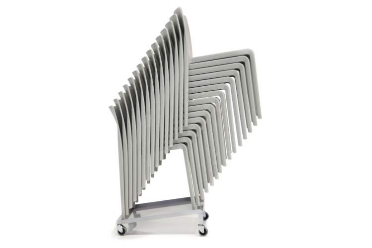 Стул пластиковый Volt PEDRALI оранжевый-5