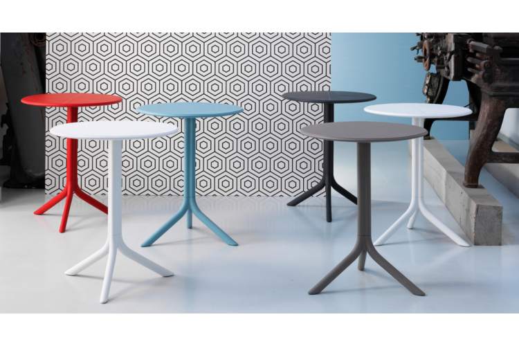 Стол пластиковый обеденный Spritz + Spritz Mini Nardi ментоловый-6