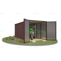 Контейнер SKOGGY секционный с плоской крышей 5 х 2 м