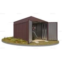 Контейнер SKOGGY секционный с односкатной крышей 5 х 2 м