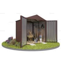 Сарай (хозблок) Контейнер SKOGGY секционный с двускатной крышей 2 х 2 м