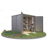 Контейнер SKOGGY секционный с плоской крышей 2 х 2 м