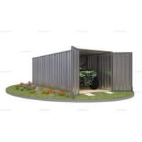 Контейнер SKOGGY секционный с плоской крышей 6 х 2 м