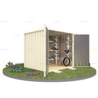 Контейнер SKOGGY секционный с плоской крышей 2 х 2 м