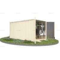 Контейнер SKOGGY секционный с плоской крышей 4 х 2 м