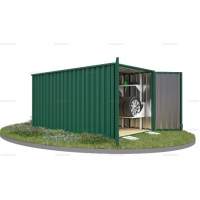 Контейнер SKOGGY секционный с плоской крышей 4 х 2 м