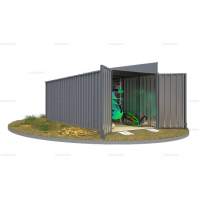 Контейнер SKOGGY секционный с односкатной крышей 6 х 2 м