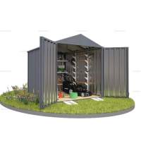 Сарай (хозблок) Контейнер SKOGGY секционный с двускатной крышей 3 х 2 м