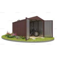 Сарай (хозблок) Контейнер SKOGGY секционный с двускатной крышей 5 х 2 м