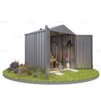 Сарай (хозблок) Контейнер SKOGGY секционный с двускатной крышей 2 х 2 м