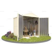 Сарай (хозблок) Контейнер SKOGGY секционный с двускатной крышей 2 х 2 м