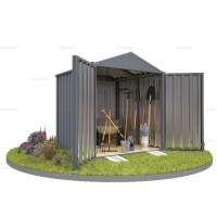 Сарай (хозблок) Контейнер SKOGGY секционный с двускатной крышей 2 х 2 м