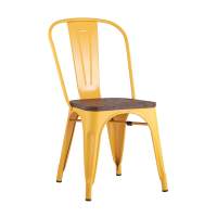 Стул кухонный Стул TOLIX WOOD желтый Стул кухонный Стул TOLIX WOOD желтый
