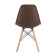 Стул Eames Style DSW коричневый