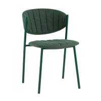 Стул Харпер ткань рогожка зеленый каркас зеленый полуглянцевый муар Стул Харпер ткань рогожка зеленый каркас зеленый полуглянцевый муар