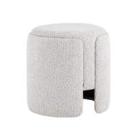 Пуф Taks букле светло-серый