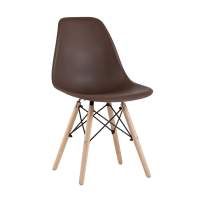 Стул Eames Style DSW коричневый (разборный каркас) Стул Eames Style DSW коричневый (разборный каркас)