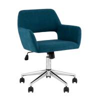 Стул офисный ROSS рогожка синий Стул офисный ROSS рогожка синий