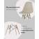 Стул Eames Style DSW коричневый (разборный каркас)
