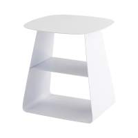 Журнальный столик Leyre металл белый