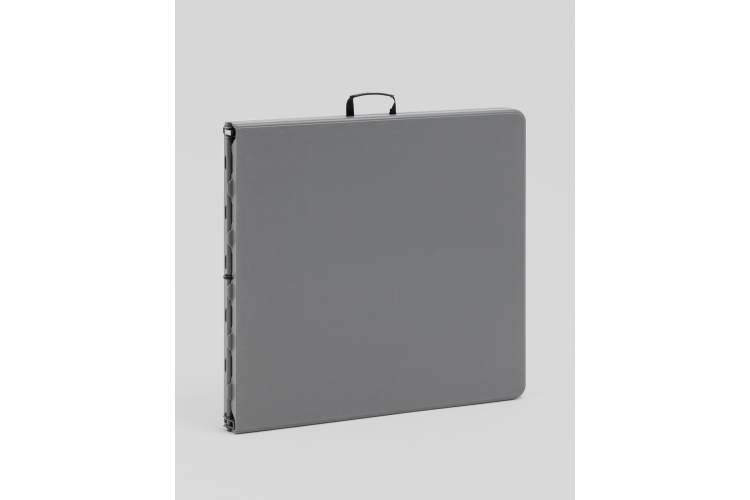 Стол-чемодан складной 152*74*74 серый-4