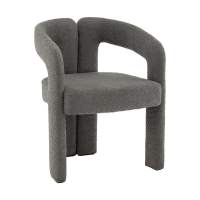 Стул Болинджер букле темно-серый