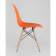 Стул Eames Style DSW оранжевый (разборный каркас)